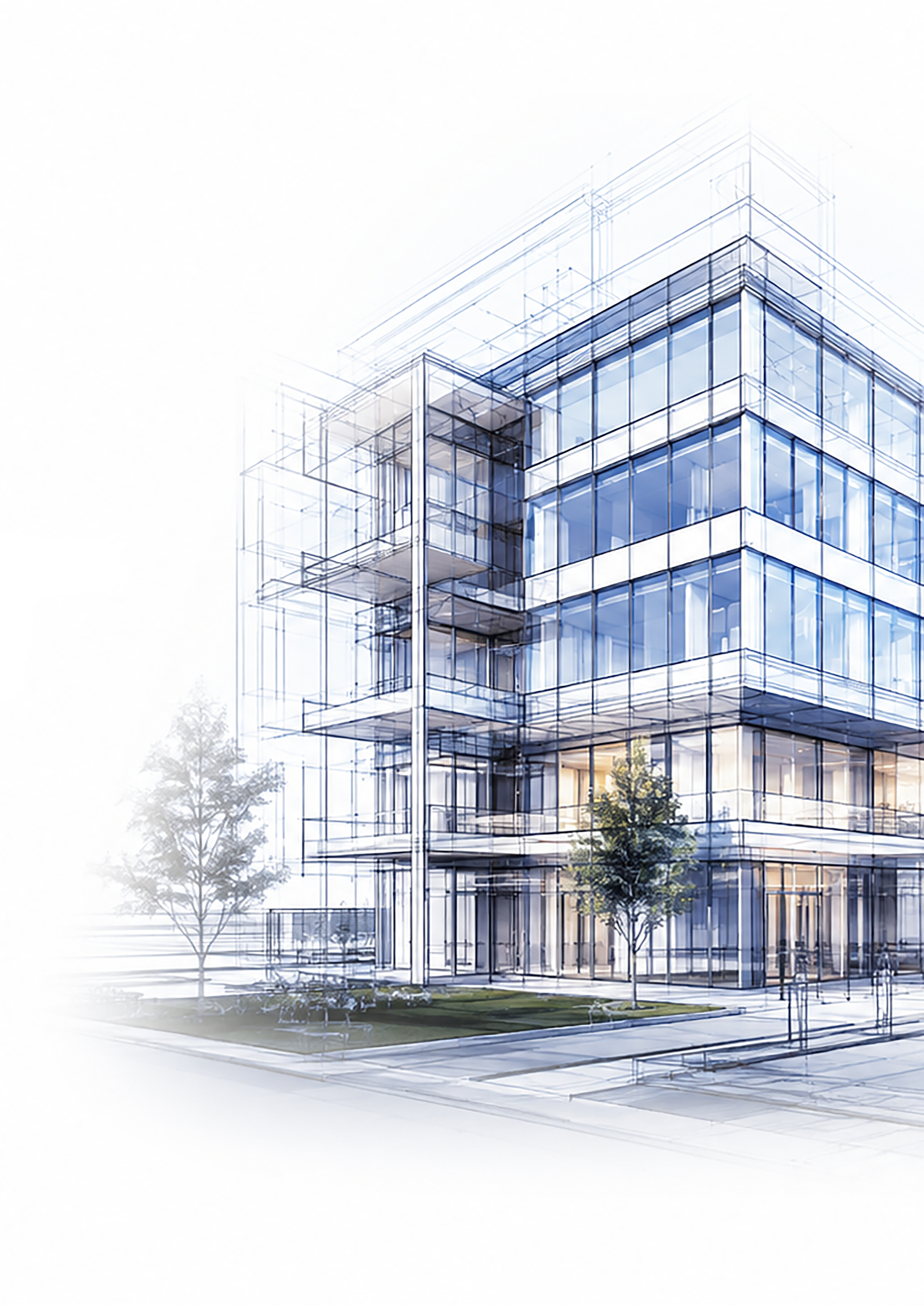 Vtrios BIM contact — architectural visualization